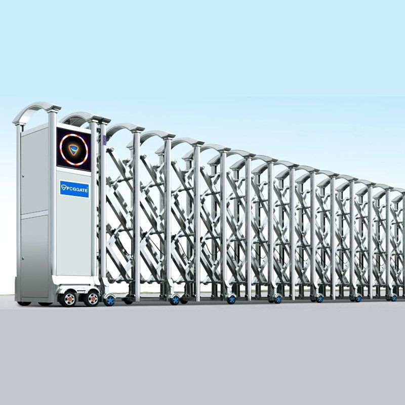 Cổng xếp inox là mẫu cổng được hoàn thiện từ chất liệu Inox