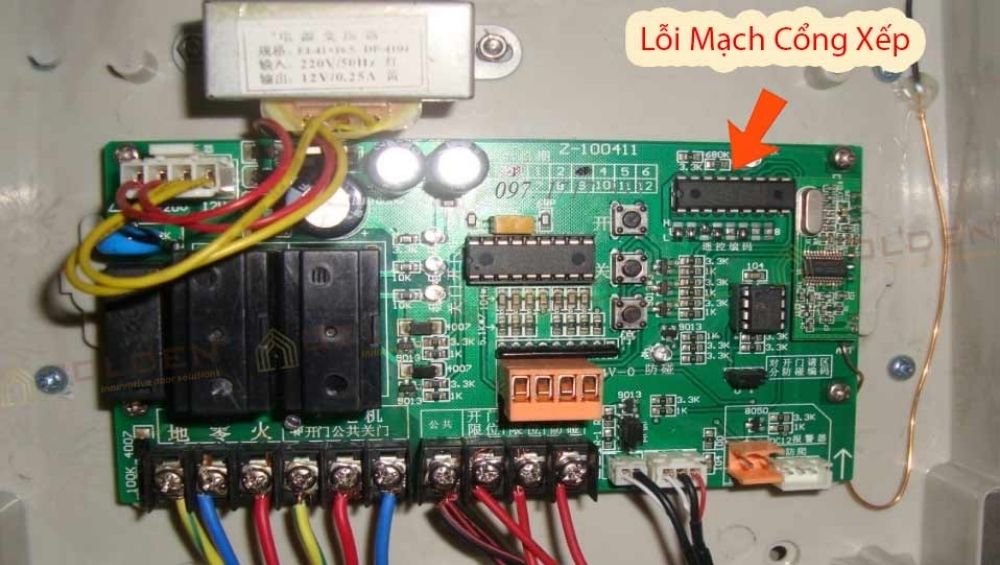 Mạch cỏng xếp inox bị lỗi