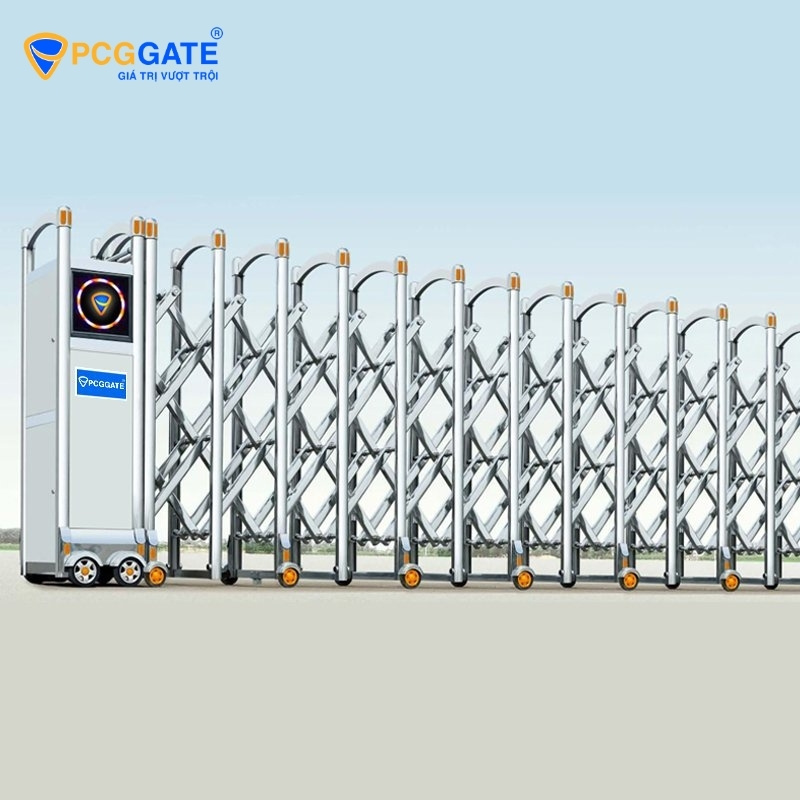 Cổng xếp inox 201