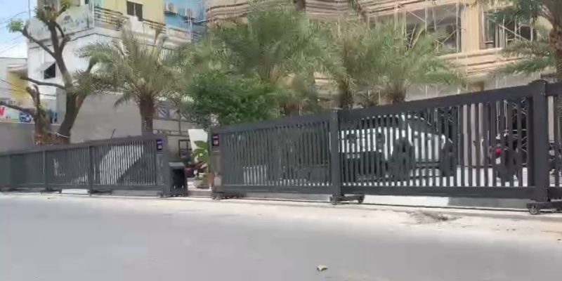 Mẫu cổng P149 lắp đặt tại Quảng Ngãi