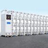 CỔNG XẾP HỢP KIM NHÔM P140 MÀU TRẮNG