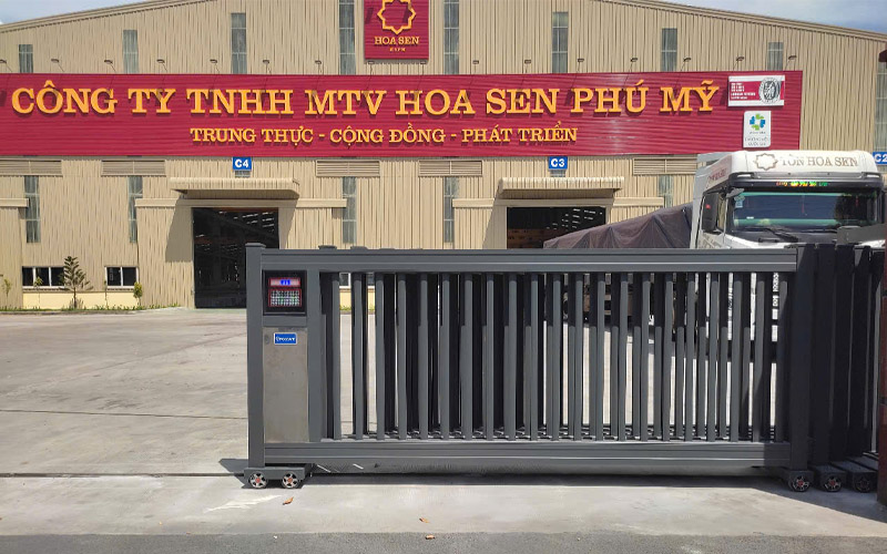 Lắp đặt cổng trượt tại Phú Mỹ